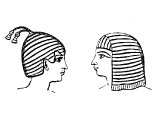 Egyptian soldiers heads with helmets